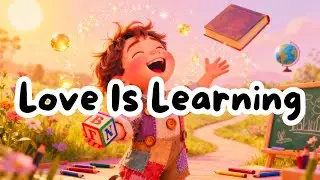 Love Is Learning 💕 | Growth Mindset Song for Kids | Mistakes & Trying Again
