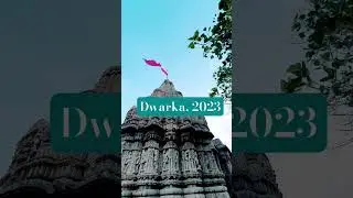 Waters and temples of Dwarka, Gujarat - one serene day 🌊🛕#dwarka #dwarkadhish #shivrajpurbeach