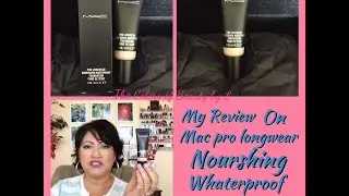 Mac Pro Longwear  Nourishing waterproof Foundation Review! ❤️👍