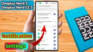 oneplus nord 5 notification settings, oneplus nord 5 notification off
