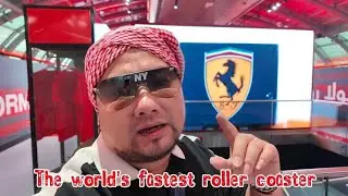 Dubai Viral Tour🇦🇪D4⚡️🔥#ferrariworldabudhabi #abudhabi #fastest #rollercoaster 