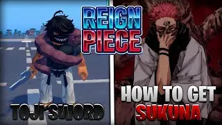 Reign Piece | TOJI & SUKUNA | Showcase + Tutorial Como Obter Toji e Sukuna #reignpiece