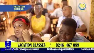 Preset SHS Vacation Classes