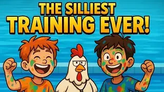 😂 Chicken Referee Goes Crazy! Funniest AI Football Training Ever ⚽🐔