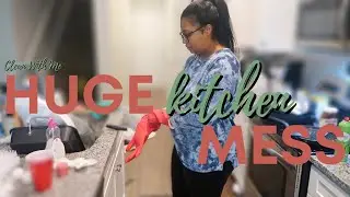 CLEAN WITH ME | HUGE KITCHEN CLEAN | SPEED CLEANING | CLEANING MOTIVATION | FALL 22