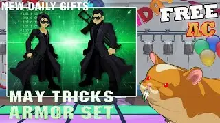 AQW NEW MAY TRICKS ARMOR SET (MAY THE FOURTH / AC-TAGGED DAILY GIFTS)