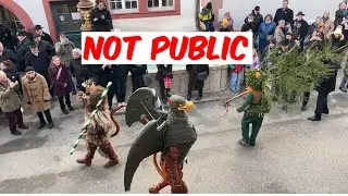 GEHEIMES Basel🇨🇭Nur für Geladene– Dieser Tanz ist nicht öffentlich!Vogel-Gryff-Tanz 😱