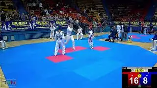 4043 SIMONE CALABRESE TIGER S DEN BARCELLONA P G  ITA vs AUGUST STORM BRUUN HWARANG RODOVRE DEN 18 2
