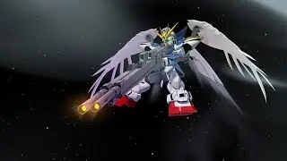 [SRW Y] Heero - Wing Zero EW - Beam Saber - Attack animation no UI
