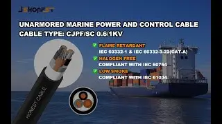 HONEST Marine Cable Type: CJPF/SC 0.6/1kV