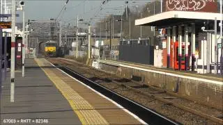 Arriva 67003 on MML RHTT (3J93) @ Mill Hill Broadway 19/11/11