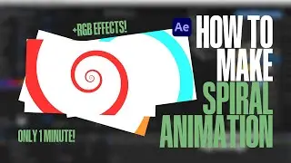 AFTER EFFECTS TUTORIAL - Spiral Shape Animation