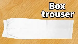 TROUSER CUTTING AND STITCHING FULL TUTORIAL||