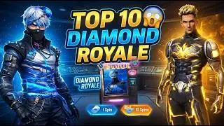 Top 10 Diamond Royale in Free Fire 😱 | Rare Diamond Royale Bundle 🔥