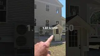 Tuftonboro NH Blower Door Test