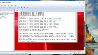 Oracle 12c Installation and Upgrade  on VMware Work Station 10