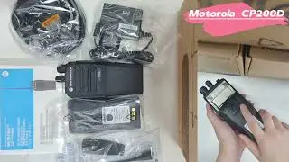 Motorola CP200D handheld walkie talkie vhf uhf two way radio #walkietalkie #twowayradio #radio