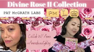 NEW: PAT MCGRATH DIVINE ROSE II COLLECTION | REVIEW & SWATCHES | COLLAB W/ AMRASBEAUTYBLOG
