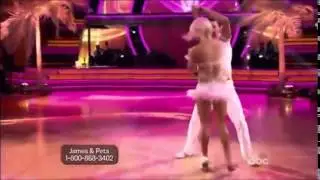 James Maslow & Peta Murgatroyd    Salsa   Week 2