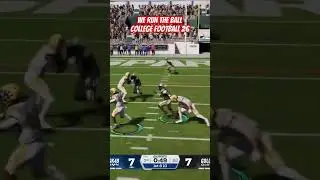 College Football 26 Toxic Run Scheme