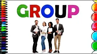 Colorful Group Dynamics: Learn English through Creative Coloring