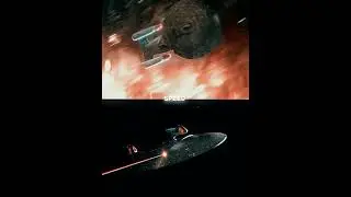 Enterprise D Vs Enterprise E | #startrek #vs #shorts @Trek_Gaming