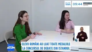 Elevii români au luat toate medaliile la Campionatele EurAsiatice de Debate de la Istanbul