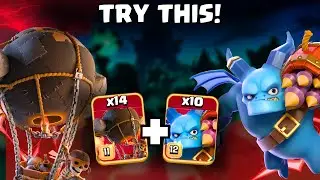 This CRAZY MASS SUPER MINION and MASS ROCKET LOON attack was ACCIDENTALLY really good! | TH16 attack