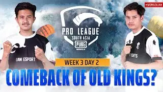[MN] 2022 PMPL South Asia Fall Split | Week 3 Day 2 | Comeback Of Old Kings?