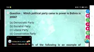 Which political party came to power in Bolivia in 2006 ?