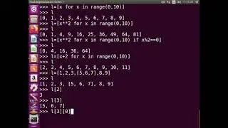 List Comprehension and Nested List in python explained in Tamil with an example and Demo