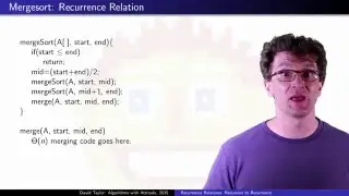 Recurrence Relations and Recursion