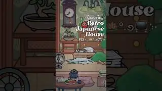 Toca boca tour of my retro Japanese house!🎎🎏 #tocaboca #tocalifeworld #aesthetic #japan