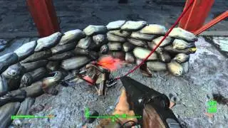 Fallout 4 - The First Step: Destroy Corvega Turret, Factory Combat, AF95 Military Radio Frequency