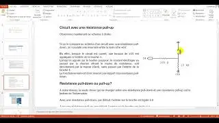 montage avec résistance pull down