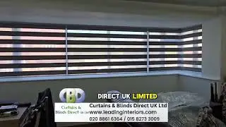 Bay Window Blinds in Hertfordshire | Stylish Vishion Blinds by Curtains & Blinds Direct UK