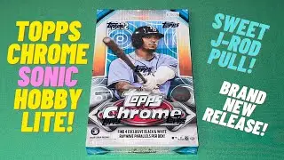 2022 Topps Chrome SONIC Lite Hobby Lite Box! Отличный J-Rod Pull! Совершенно новые спортивные кар...