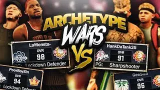 LOCKDOWNS vs SHARPSHOOTERS &bull; ARCHETYPES CHALLENGE &bull; WHAT IS THE GREATEST ARCHETYPE? - NBA 2k17