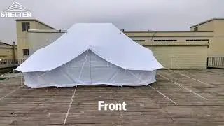 How to set up the Twin Bell Tent