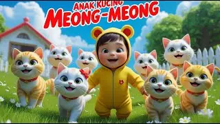 ANAK KUCING MEONG-MEONG - KUMPULAN LAGU ANAK DAN BALITA TERPOPULER | Lopelope