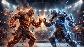🔥 Fire vs Lightning ⚡ | The Most Insane Titan Battle Ever | MysteryAIDocumentaries 