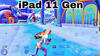 iPad 11 A16 HANDCAM PUBG in 2025 🔥/Smooth+Extreme Livik Gameplay 😍Pubg Test in 2025