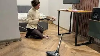 Cozy home vacuuming & cleaning session [asmr sleep]