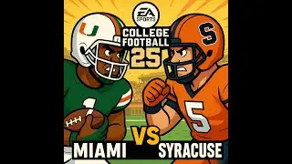 Miami vs Syracuse 🔥 ACC Showdown! | College Football 25 Road to Glory