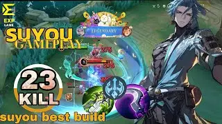 SUYOU GAMEPLAY 23 KILL, SAVAGE GAMEPLAY 2026. MOBILE LEGENDS 
