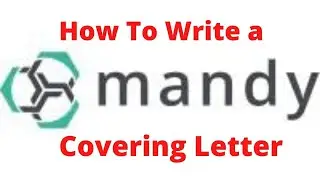 How to Write a Cover Letter on The Mandy Network