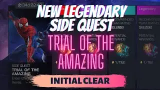 MCOC TRIAL OF THE AMAZING | New Side Quest (Legendary) Completion | Marvel contest of champions
