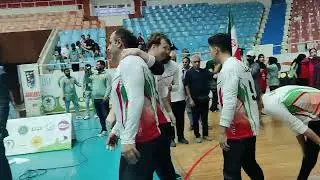 Team's victory celebration Iran wins once again 