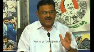 HYD : YSRCP leader Ambati speaks on TDP Govt. Illegal cases on YSRCP leaders - 5th Dec 2015