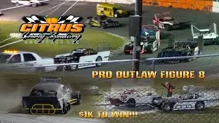 Pro Outlaw Figure 8 Racing $1K TO WIN Night of Carnage at Citrus County Speedway 2025